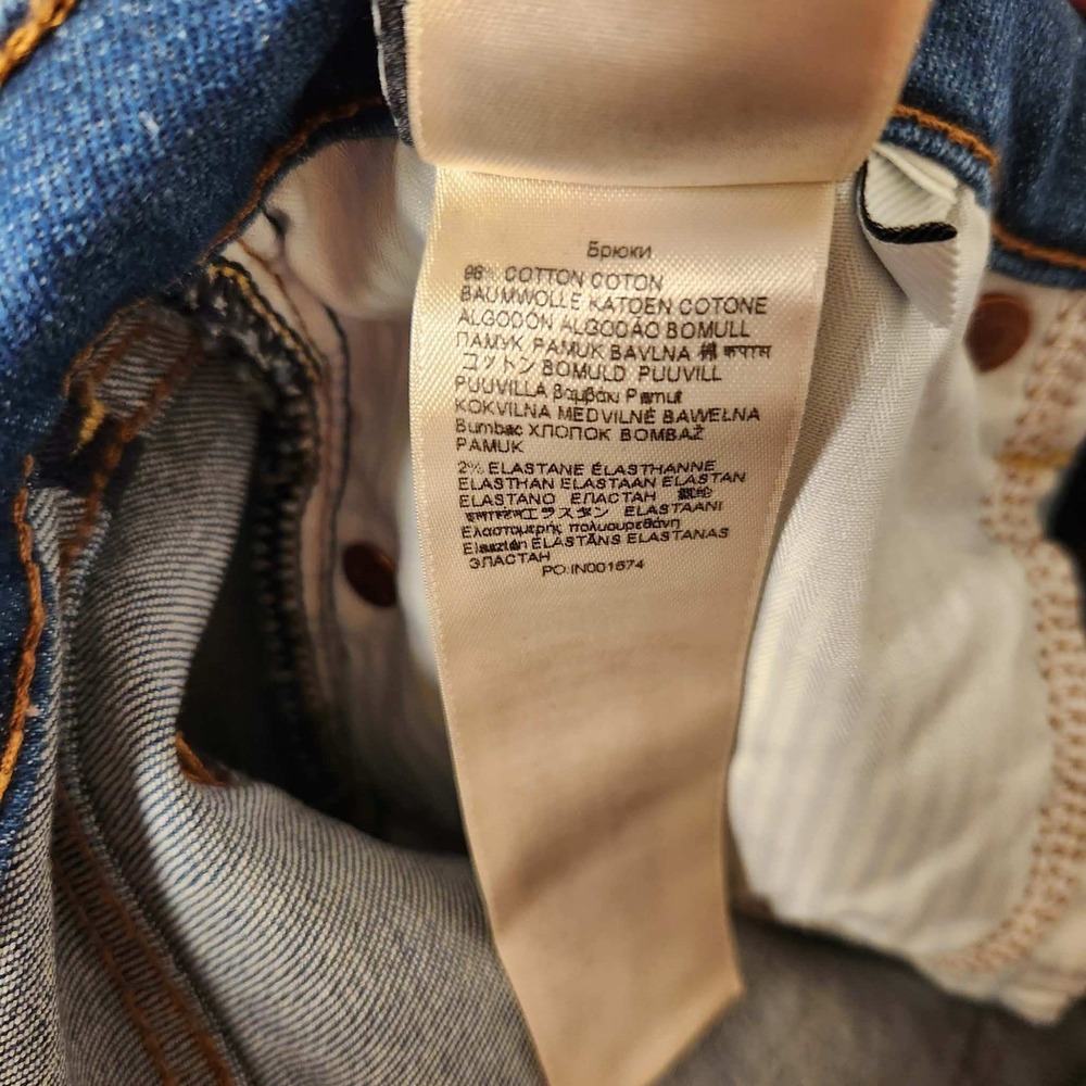 7 For All Mankind Mid Rise Dojo Flare Wide Leg Distressed Authentic Light 29 34 - Picture 10 of 16